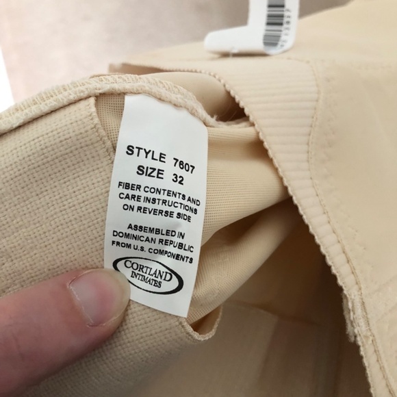 Cortland Intimates Blush Nude Shapewear XL Style 7607 - Picture 8 of 13